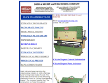 Tablet Screenshot of dreis-krump.com